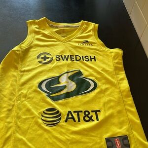 Sue Bird, Seattle Storm yellow jersey. (Fanatics youth small)